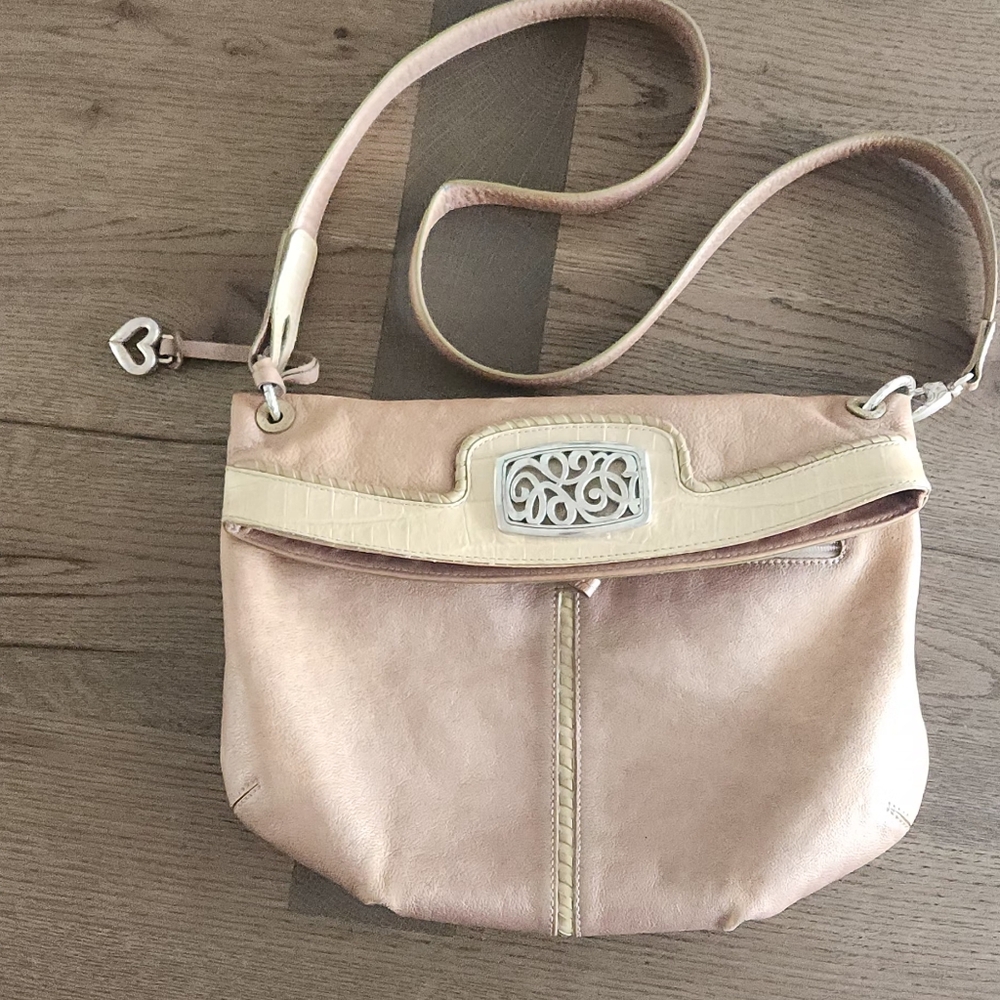 Brighton Shoulder Crossbody Fold Over Hobo Bag Purse ( Read Discripton)